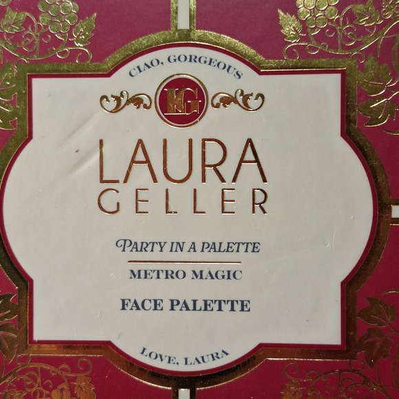 Laura Geller Party in a Palette Metro Magic Face Palette Ciao Gorgeous New - Picture 2 of 8